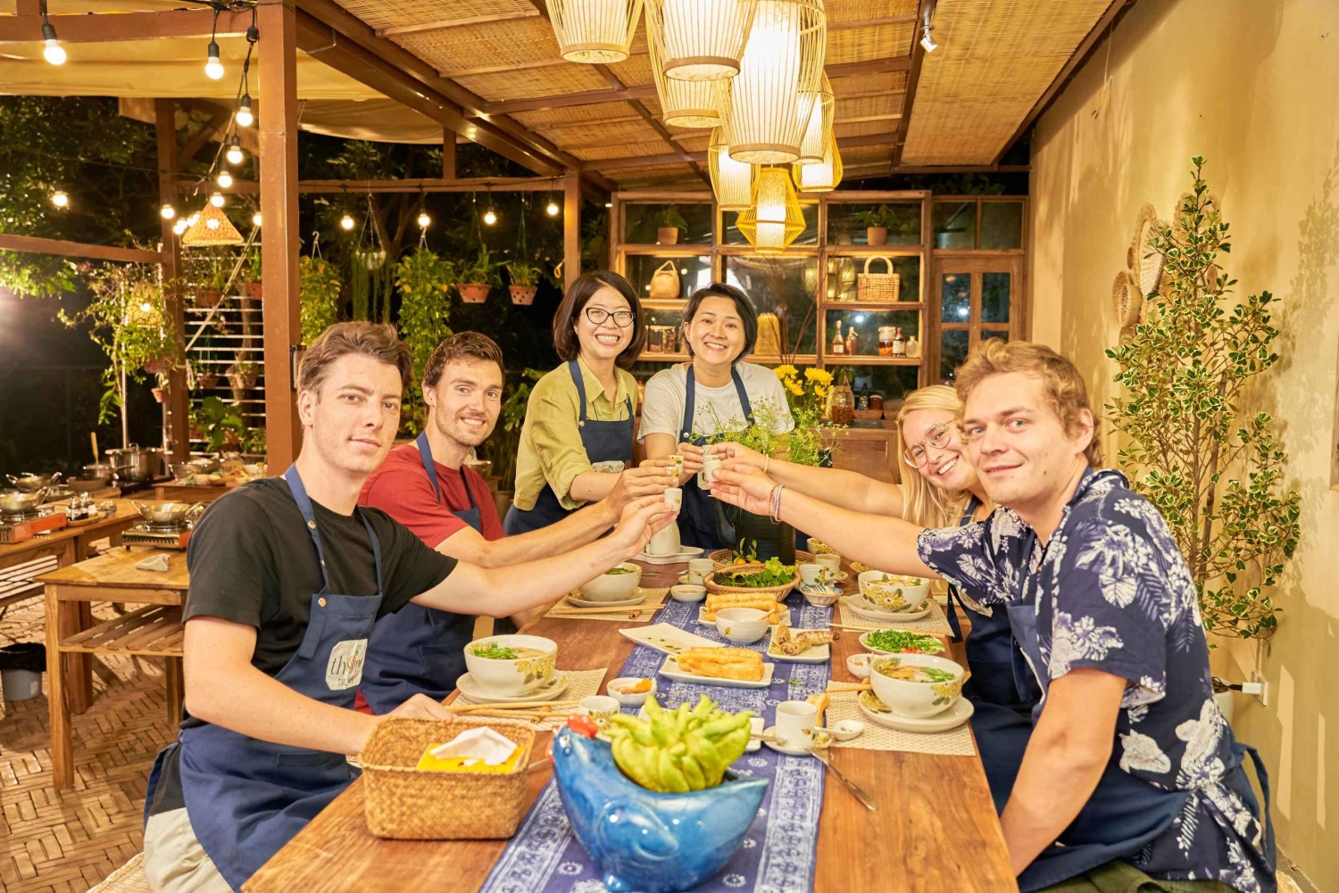 Corso di cucina ad Hanoi nel Rifugio della Tranquillità - Thom culinary