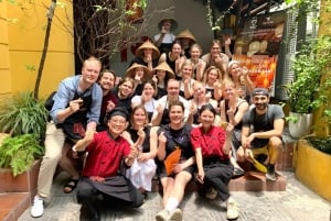 Hanoi: Rose Kitchen: Pho/Bun Cha/Nem+ gratis eier-/zoutkoffie