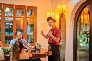 Hanoi: Rose Kitchen: Pho/Bun Cha/Nem+ gratis eier-/zoutkoffie