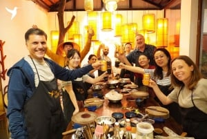 Hanoi: Rose Kitchen: Pho/Bun Cha/Nem+ gratis eier-/zoutkoffie