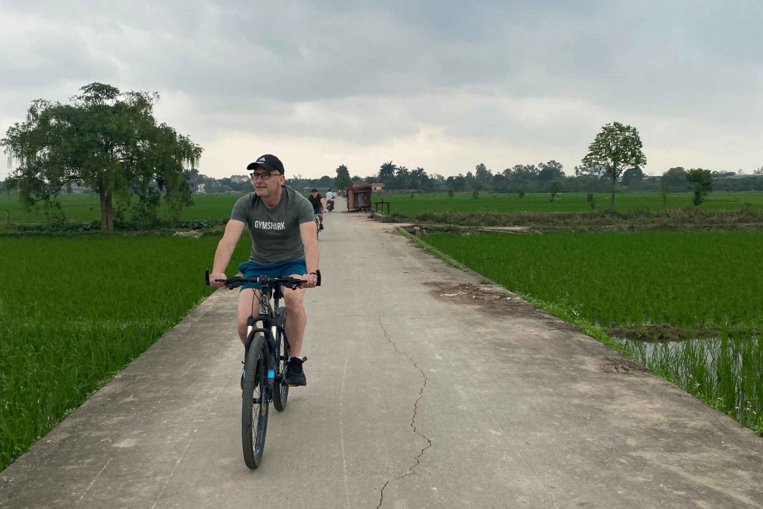 Passeio de bicicleta pela zona rural de Hanói
