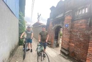 Passeio de bicicleta pela zona rural de Hanói
