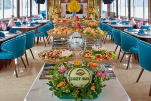 Baia di Halong: Crociera di lusso di un giorno con buffet, kayak e bagno