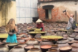 Hanoi: Cu Da Ancient Village Soy Sauce & Thang Nghiem Pagoda