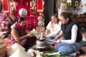 Hanoi: Doi Tam trumbyn eller rökelsebyn och hattbyn