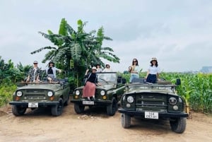 ハノイ：ドンホ民画の遺産を巡るジープツアー＆昼食をお楽しみください