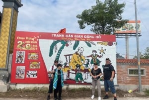 ハノイ：ドンホ民画の遺産を巡るジープツアー＆昼食をお楽しみください