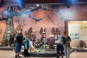 ハノイ：ドンホ民画の遺産を巡るジープツアー＆昼食をお楽しみください