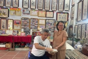 ハノイ：ドンホ民画の遺産を巡るジープツアー＆昼食をお楽しみください