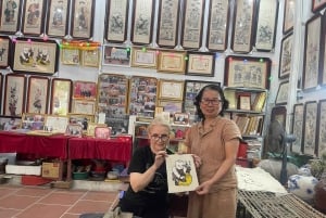 ハノイ：ドンホ民画の遺産を巡るジープツアー＆昼食をお楽しみください