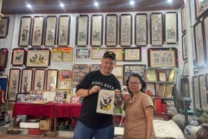 ハノイ：ドンホ民画の遺産を巡るジープツアー＆昼食をお楽しみください