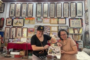 ハノイ：ドンホ民画の遺産を巡るジープツアー＆昼食をお楽しみください