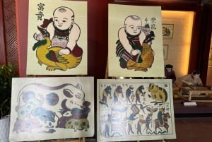 ハノイ：ドンホ民画の遺産を巡るジープツアー＆昼食をお楽しみください