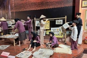 ハノイ：ドンホ民画の遺産を巡るジープツアー＆昼食をお楽しみください