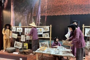 ハノイ：ドンホ民画の遺産を巡るジープツアー＆昼食をお楽しみください