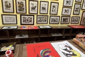 ハノイ：ドンホ民画の遺産を巡るジープツアー＆昼食をお楽しみください