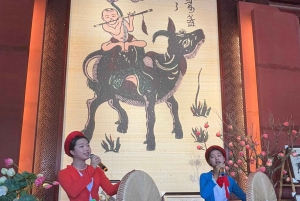 Hanoi: Dong Ho-malerlandsbyen og Dau-pagoden med lunsj