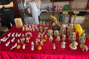 Hanoi: Dong Ho-malerlandsbyen og Dau-pagoden med lunsj
