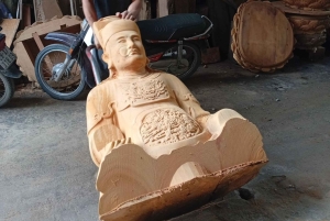 Hanoi: Du Du-skulpturlandsbyen eller hatte- og røgelseslandsbyen