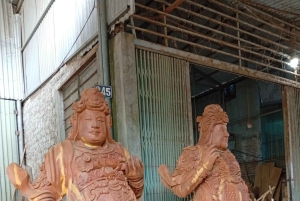 Hanoi: Du Du-skulpturlandsbyen eller hatte- og røgelseslandsbyen