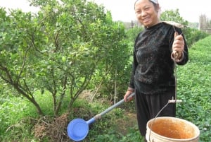 ハノイ農園ツアーと地元家庭料理教室