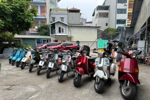 Hanoi: Ruta gastronómica y turística en Vespa con 7 degustaciones