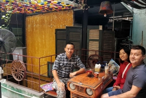 Cuisine, culture, visites et divertissements à Hanoï en moto vintage