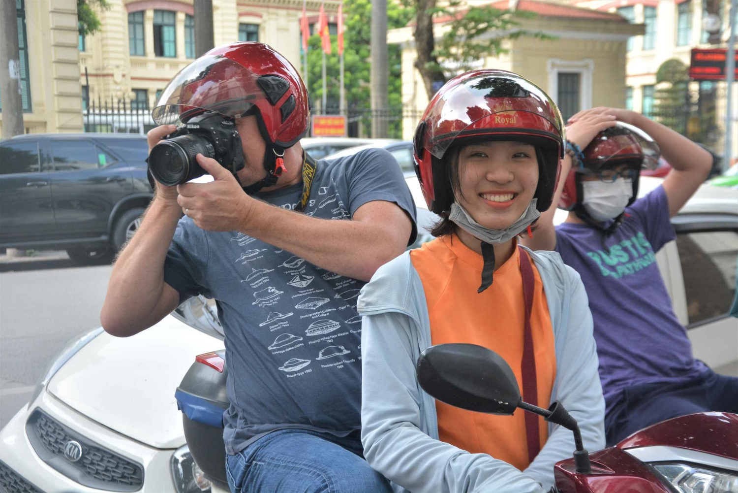 Hanoi: Heldagstur på Vespa i byen og på landet