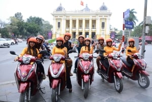 Hanoi: Heldagstur på Vespa i byen og på landet