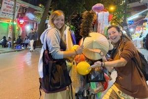 Hanoi: Guidet madtur i gaderne med Train Street Experience