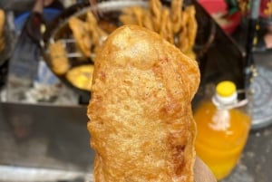 Hanoi: Guidet madtur i gaderne med Train Street Experience