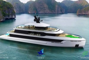 Hanoi: tour giornaliero di Ha Long e della baia di Lan Ha con Hera Luxury Cruise