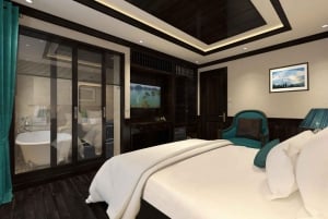 Hanoi: Ha Long Bay 5 tähden risteily 2 päivän päiväkierros