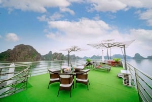 Hanoi: crociera economica di un giorno nella baia di Ha Long con pranzo locale