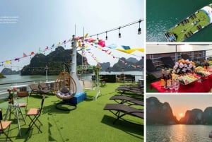 Hanoi: Ha Long Bay kryssning dagstur besök Titop ö & grotta