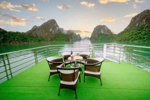 Hanói: Viagem de um dia à Baía de Ha Long – Cruzeiro de luxo e almoço local