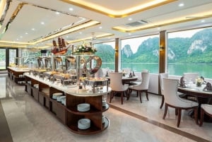 Hanoi: Ha Long Bay päiväretki - ylellinen risteily ja buffet-lounas