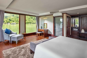 Hanoi: Ha long & Lan Ha Bay 5* cruises: bancony, all meals