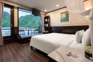 Hanoi: Ha Long & Lan Ha Bay 5*-Kreuzfahrten: Balkon, alle Mahlzeiten