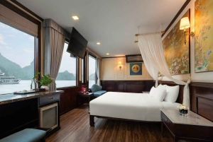 Hanoi: Ha Long & Lan Ha Bay 5*-Kreuzfahrten: Balkon, alle Mahlzeiten