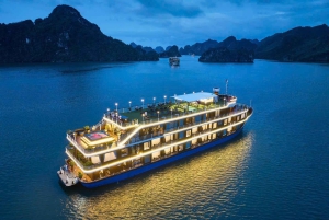 Hanoi: Ha Long & Lan Ha Bay 5*-Kreuzfahrten: Balkon, alle Mahlzeiten