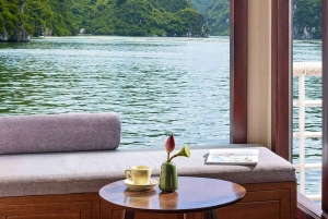 Hanoi: Ha Long & Lan Ha Bay 5* cruises: balkon, alle maaltijden