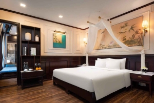 Hanoi: Ha Long & Lan Ha Bay 5* cruises: balkon, alle maaltijden