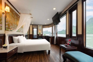 Hanoi: Ha Long & Lan Ha Bay 5* cruises: balkon, alle maaltijden