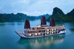 Hanoi: Ha Long & Lan Ha Bay 5* cruises: balkon, alle maaltijden