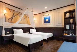 Hanoi: Ha Long & Lan Ha Bay 5* cruises: balkon, alle maaltijden