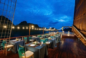 Hanoi: Ha Long & Lan Ha Bay 5* cruises: balkon, alle maaltijden