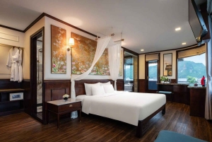 Hanoi: Ha Long & Lan Ha Bay 5* cruises: balkon, alle maaltijden