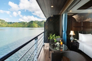 Hanoi: Ha Long & Lan Ha Bay 5* cruises: balkon, alle maaltijden