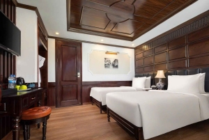 Hanoi: Ha Long & Lan Ha Bay 5* cruises: balkon, alle maaltijden